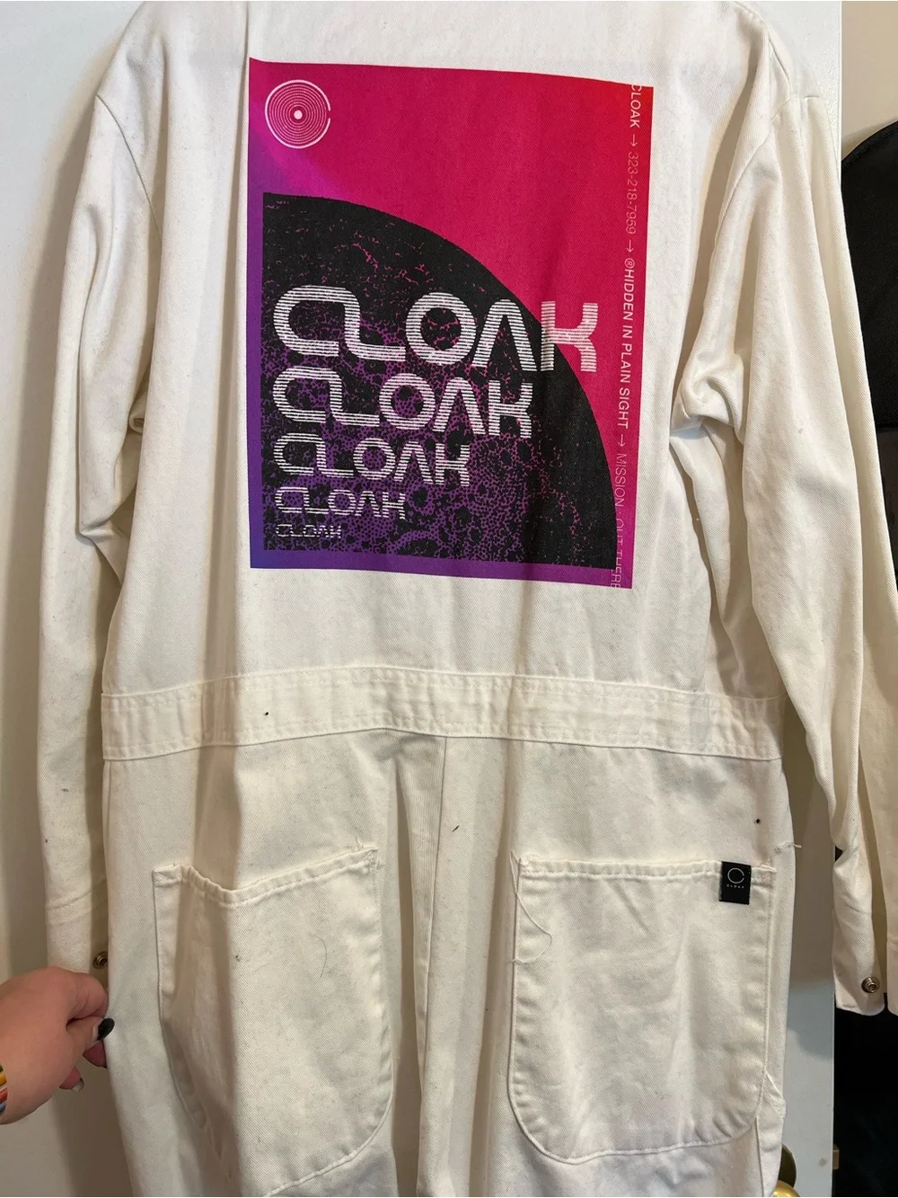 CLOAK Brand Boiler Suit, OS - Picture 4 of 4